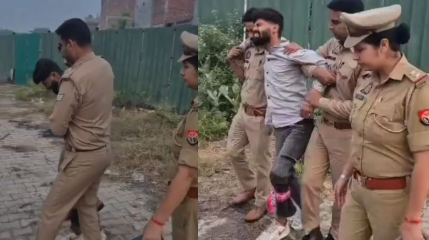 गाजियाबाद में महिला से गहने ठगने वाले 4 बदमाश मुठभेड़ में गिरफ्तार, दो के पैर में लगी गोली